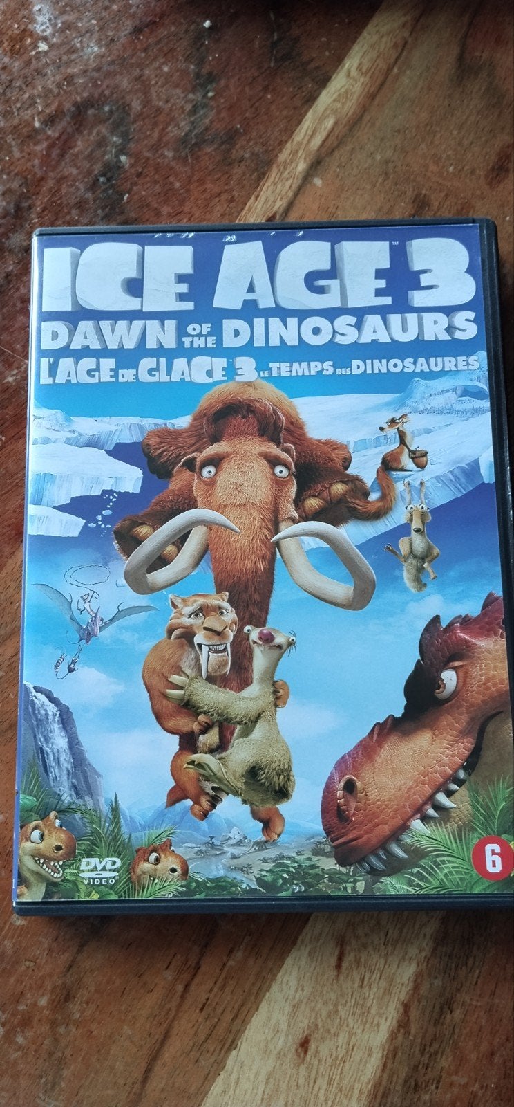 DVD ICE AGE 3, Alle leeftijden, Ophalen of Verzenden, Zo goed als nieuw, Amerikaans