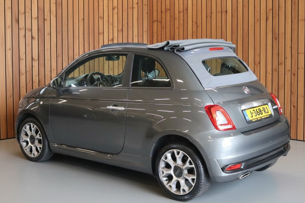 Fiat 500C 1.0 Hybrid Rockstar Navigatie/Cruise-control/Clima, Voorwielaandrijving, Euro 6, 4 stoelen, Bedrijf