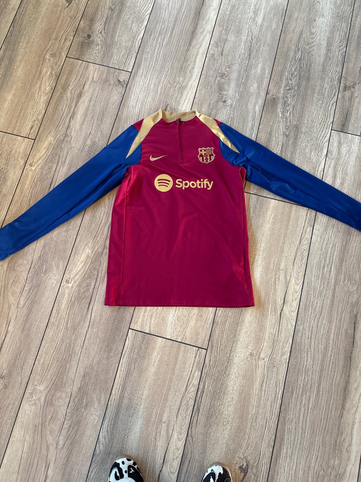 FC Barcelona Trainingstrui - Maat 158-170 cm, Maat XL, Ophalen of Verzenden, Zo goed als nieuw, Overige typen