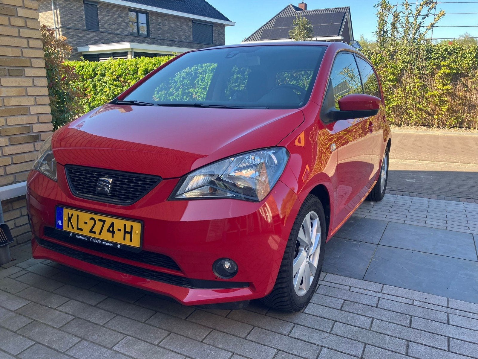 Seat Mii 1.0 44KW 2017 Rood, Voorwielaandrijving, 840 kg, 4 stoelen, Mii