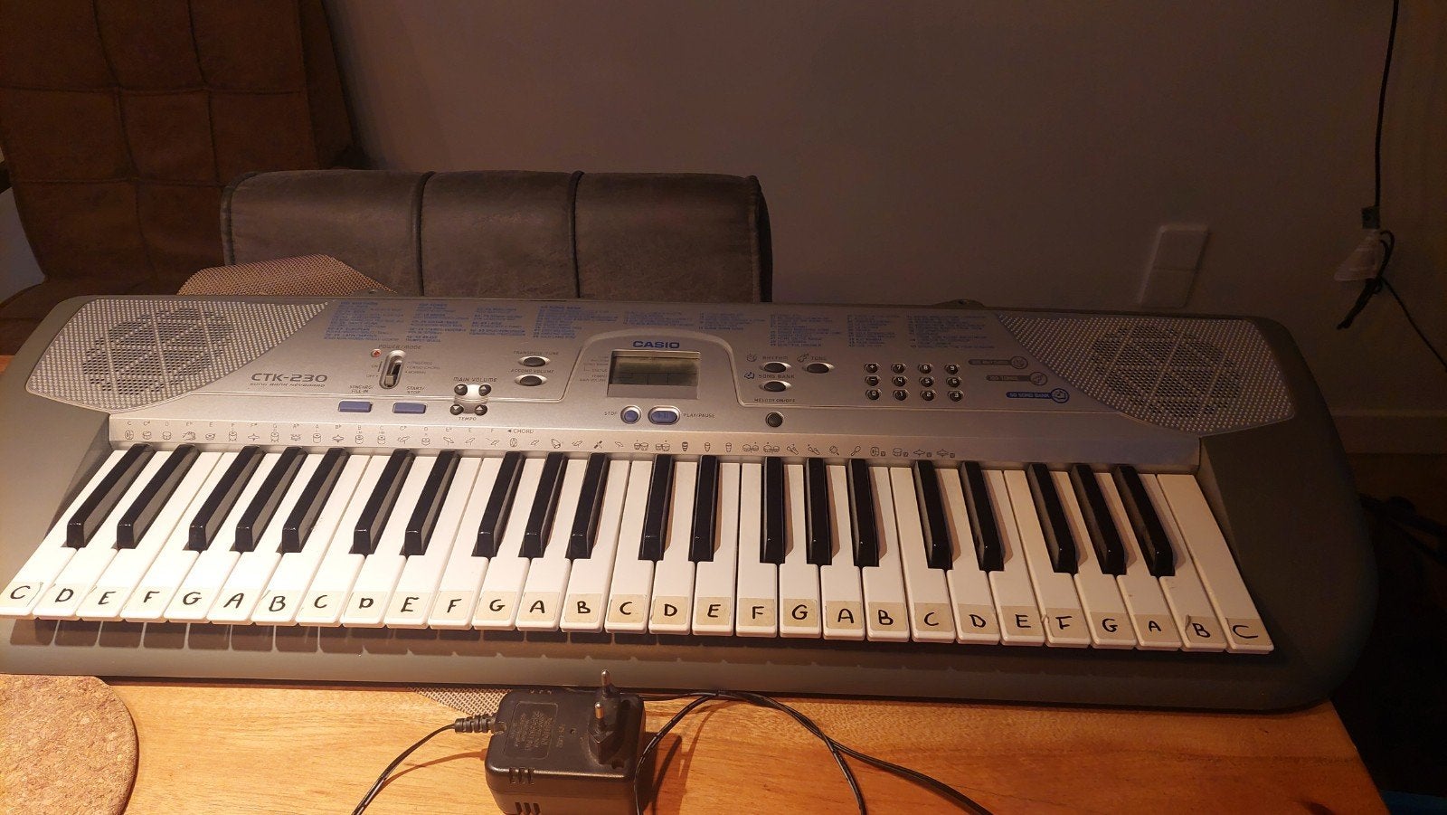 Casio CTK-230 Keyboard - Ideaal voor beginners, Muziek en Instrumenten, Keyboards, Ophalen, Gebruikt, 49 toetsen, Casio