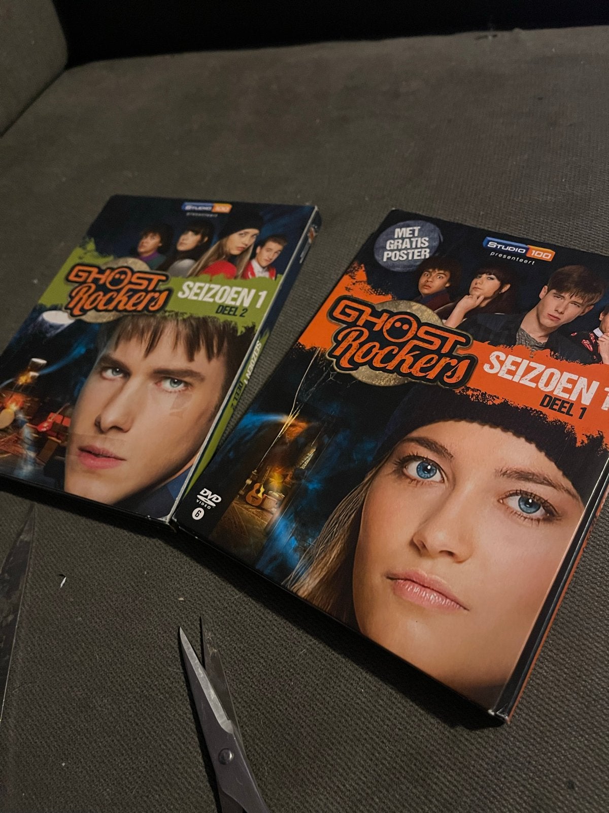 Ghost Rockers Seizoen 1 Deel 1 en Deel 2 DVD Boxset, Gebruikt, Alle leeftijden, Boxset, Ophalen of Verzenden