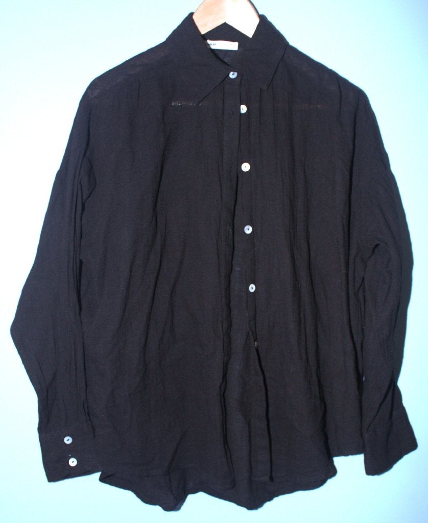 Nieuwe zwarte Pull&Bear zwarte blouse mt M katoen, Maat 38/40 (M), Zwart, Nieuw, Ophalen of Verzenden