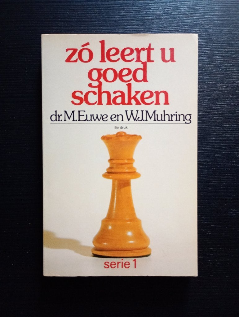 Zo leert u goed schaken 1, Ophalen of Verzenden, Minder dan 500 stukjes, Zo goed als nieuw, Schaken