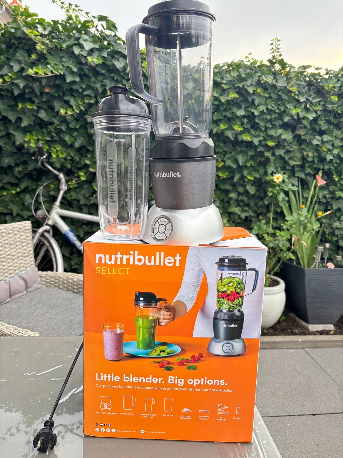 Nutribullet, Ophalen, Zo goed als nieuw
