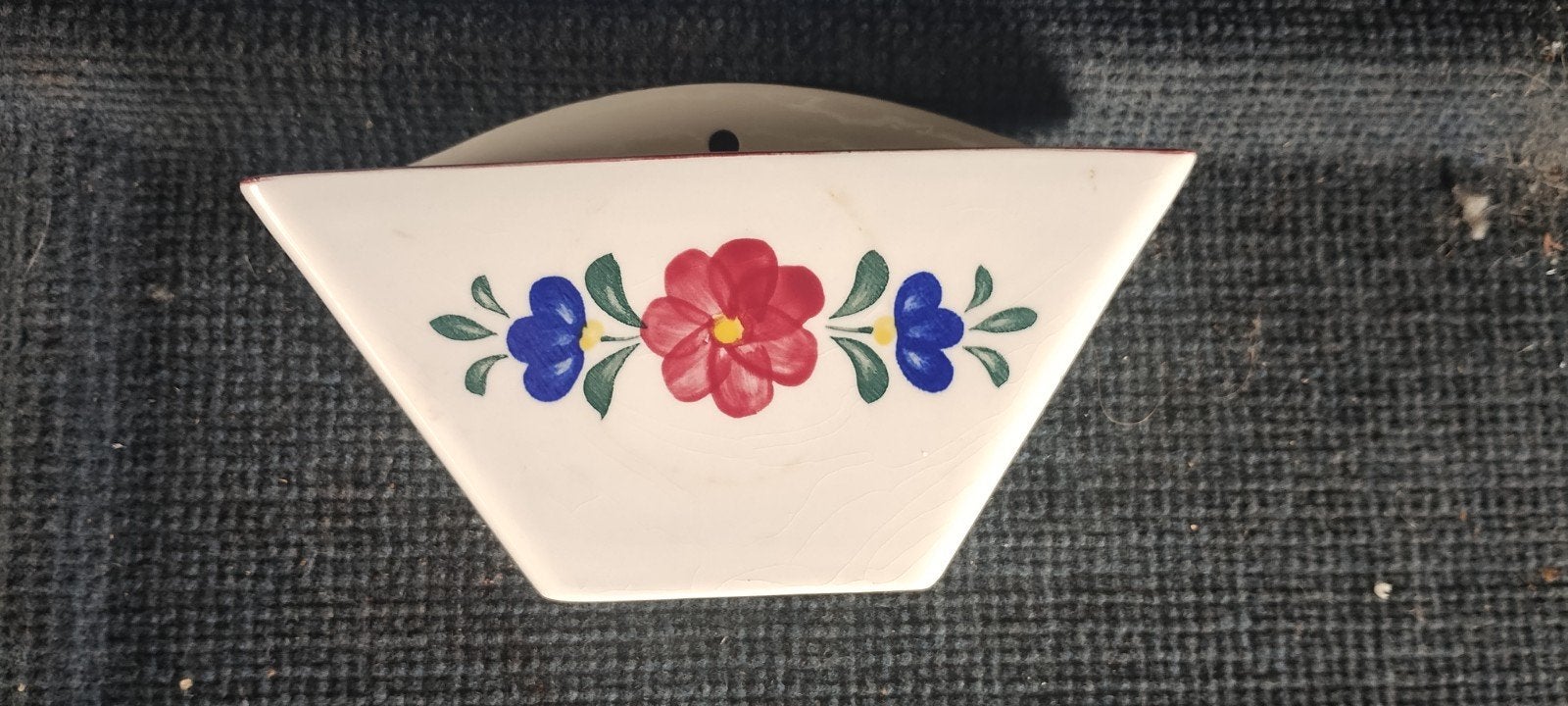 Vintage Bouquet Handpainted koffie filter houder, Verzenden