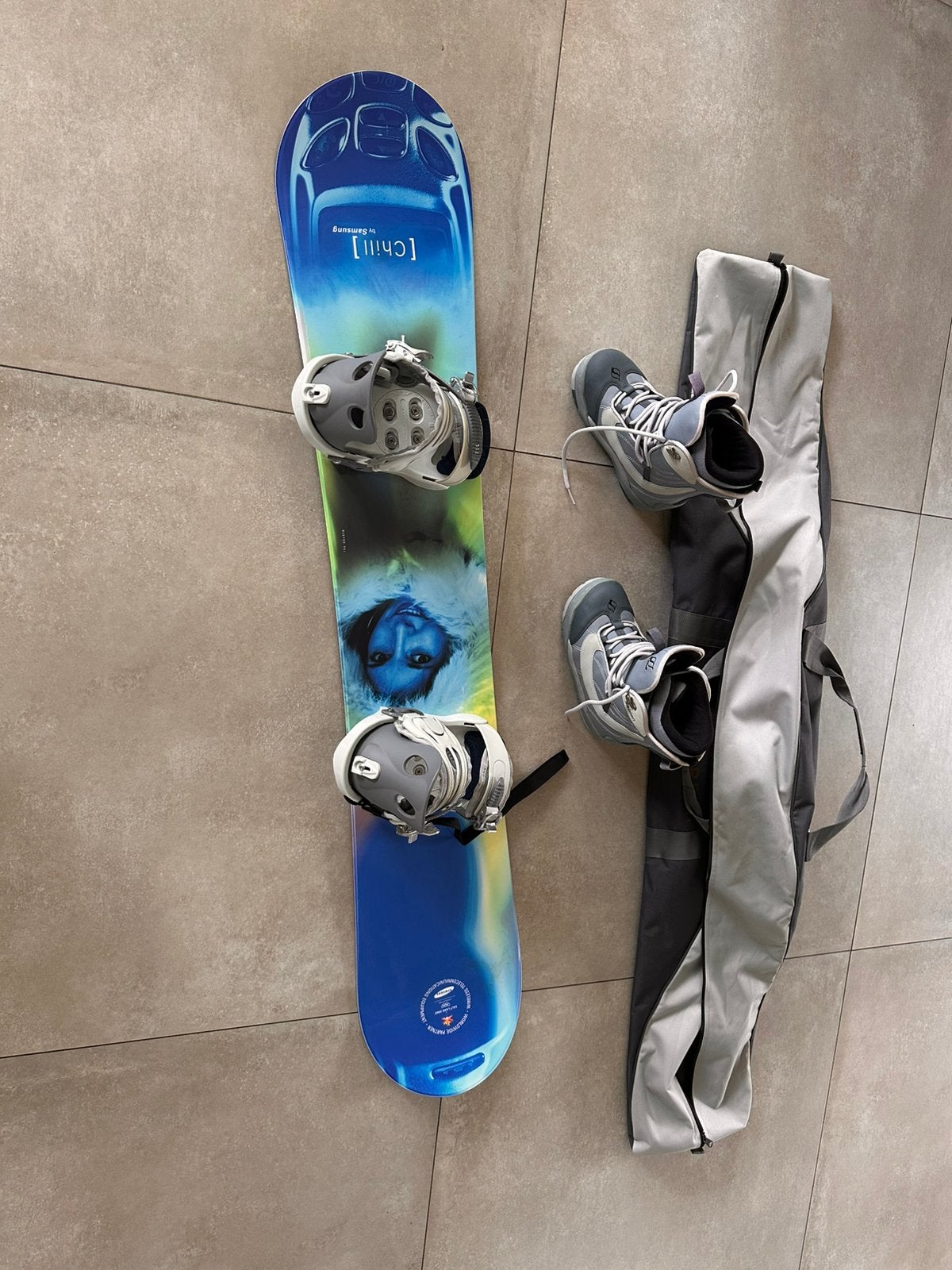 Ongebruikte Snowboard Set - Board, Bindingen, Schoenen, Tas, Ophalen, Nieuw, Board