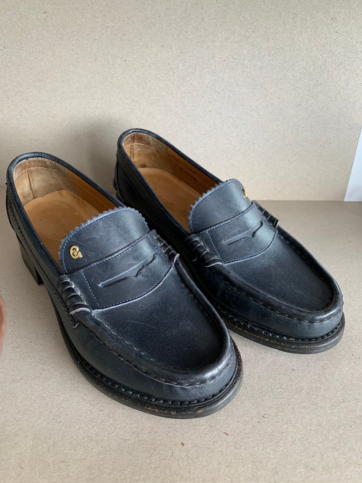 Greve Mohawk loafers, Ophalen of Verzenden, Gedragen, Instappers, Zwart