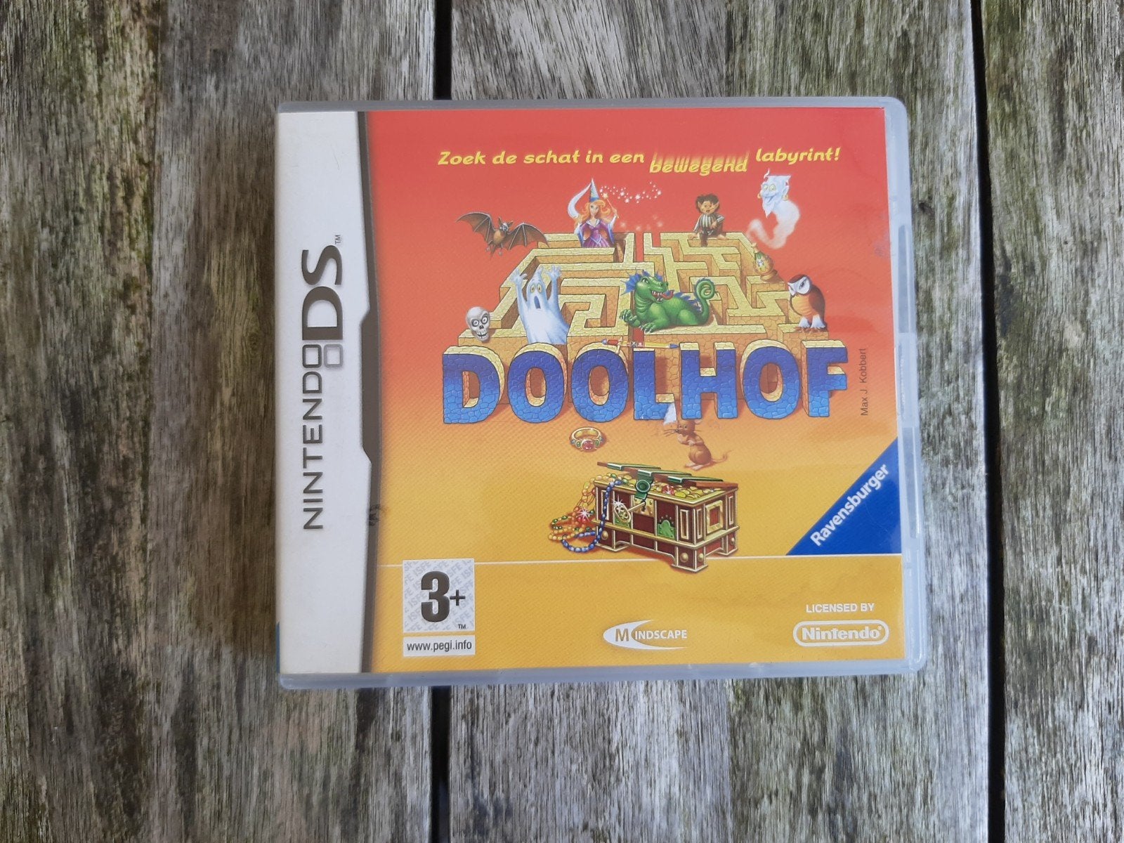 Doolhof nintendo ds spel game, Avontuur en Actie, 1 speler, Ophalen of Verzenden, Zo goed als nieuw