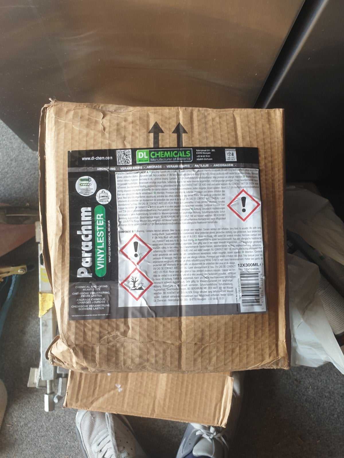 Parachim chemisch anker tubes !!!!! Nieuwe dozen !!!!, Ophalen of Verzenden, Nieuw