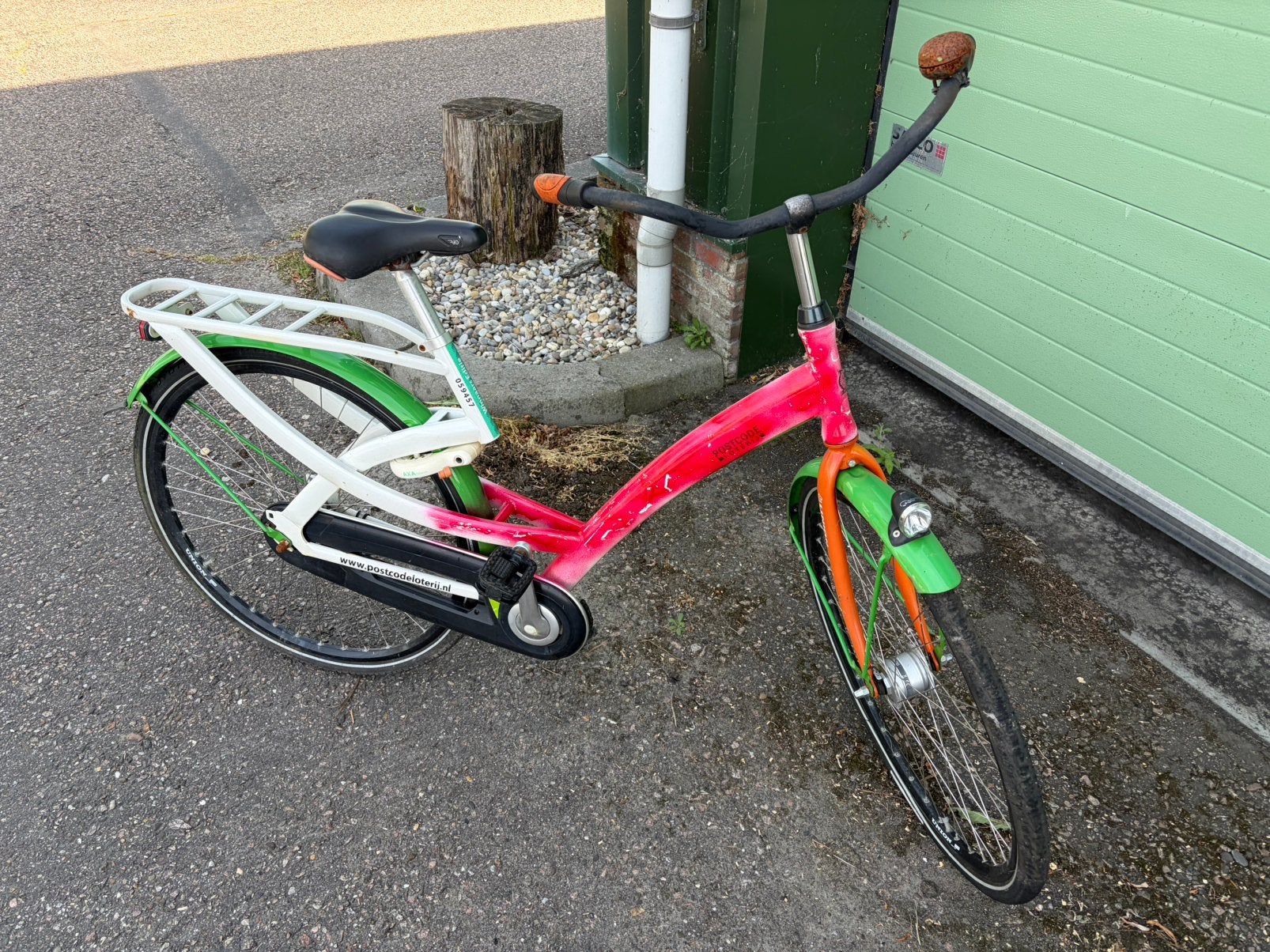 Stations fiets, Ophalen, Gebruikt