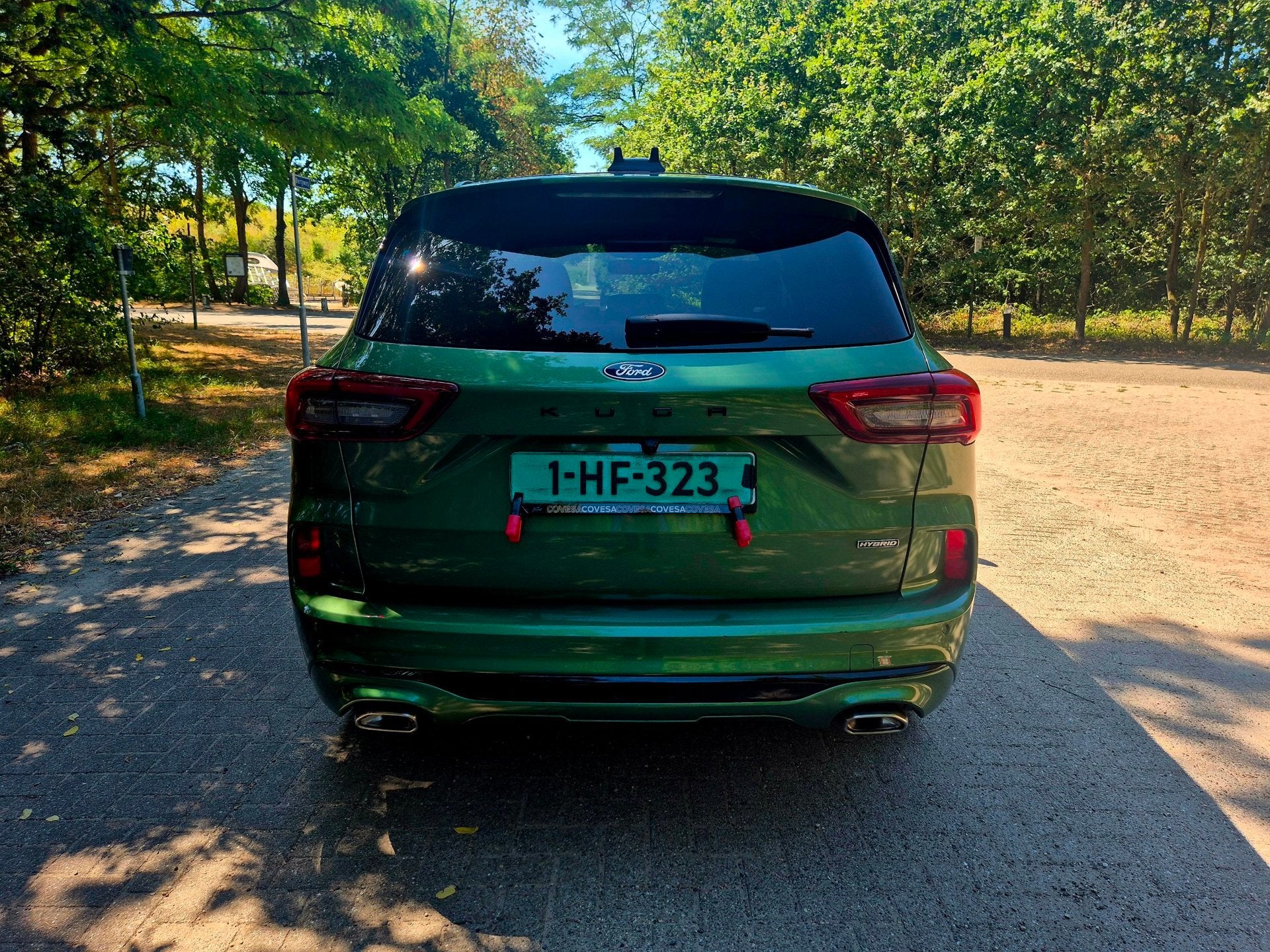 Ford Kuga 2.5 FHEV ST-Line X Black Pack geen stekker, Zwart, 1589 kg, Bedrijf, Nieuw