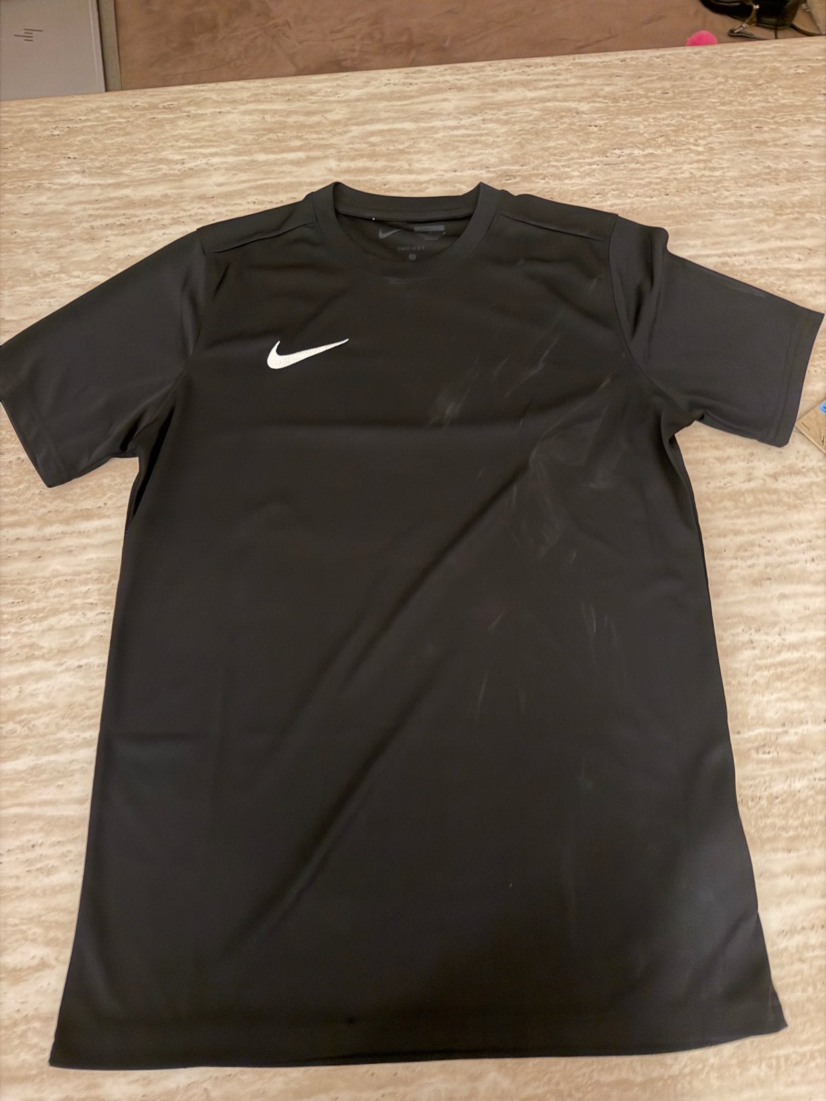 Nike Dri-FIT T-shirt Zwart Maat M, Kleding | Heren, Zwart, Zo goed als nieuw, Voetbal, Verzenden