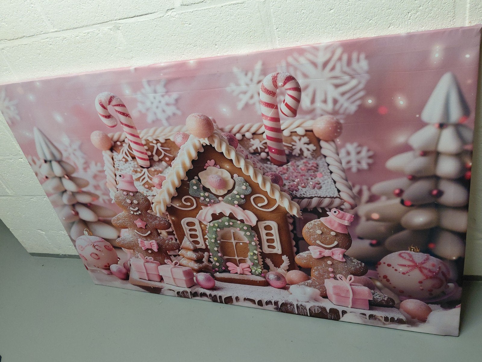 canvas   peperkoek huisje, Diversen, Kerst, Ophalen