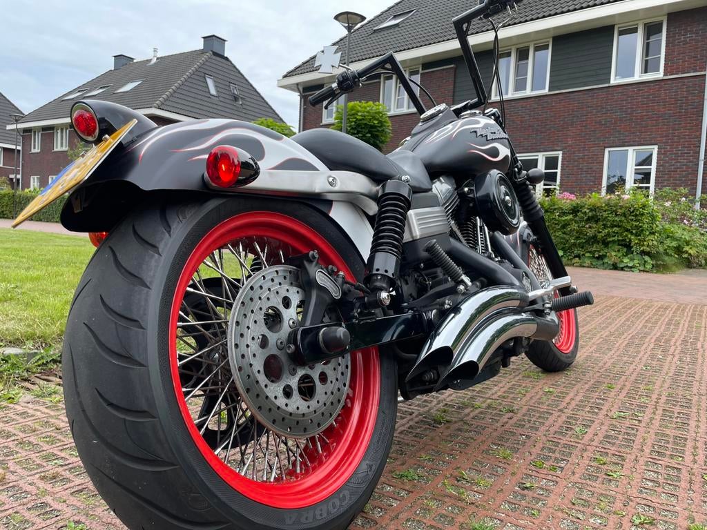 Harley Davidson 96 FXDB Dyna Streetbob special, NL motor 5HD, 2 cilinders, Sportuitlaat, Particulier, Meer dan 35 kW