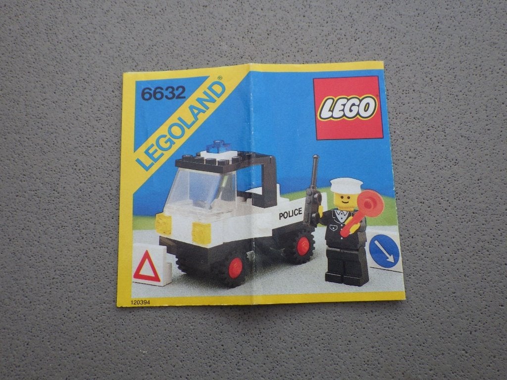 Lego Legoland 6632 boekje, Ophalen of Verzenden, Gebruikt
