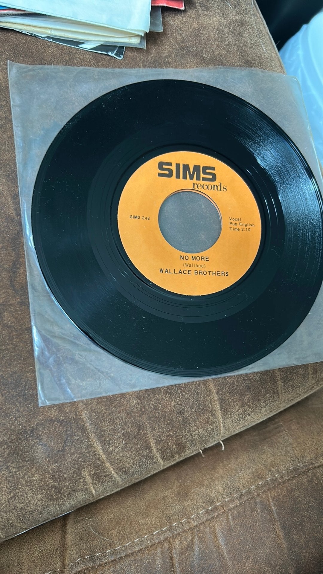 Wallace brothers - no more / darlin’I love you, Ophalen of Verzenden, Zo goed als nieuw, Pop
