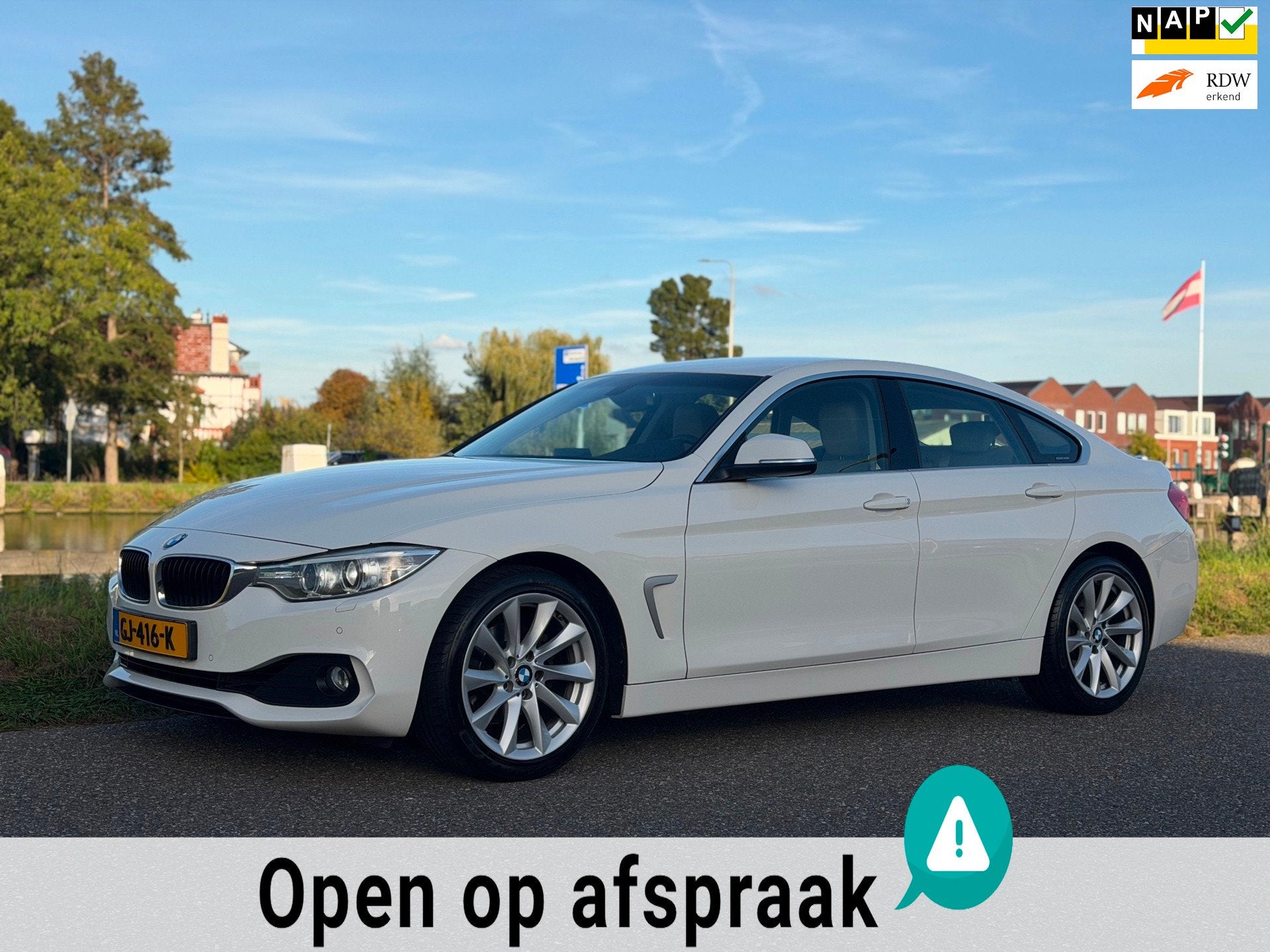 BMW 4-serie Gran Coupé 420i Executive AUTOMAAT KEYLESS LED, Auto's, Automaat, Achterwielaandrijving, Gebruikt, 4 cilinders