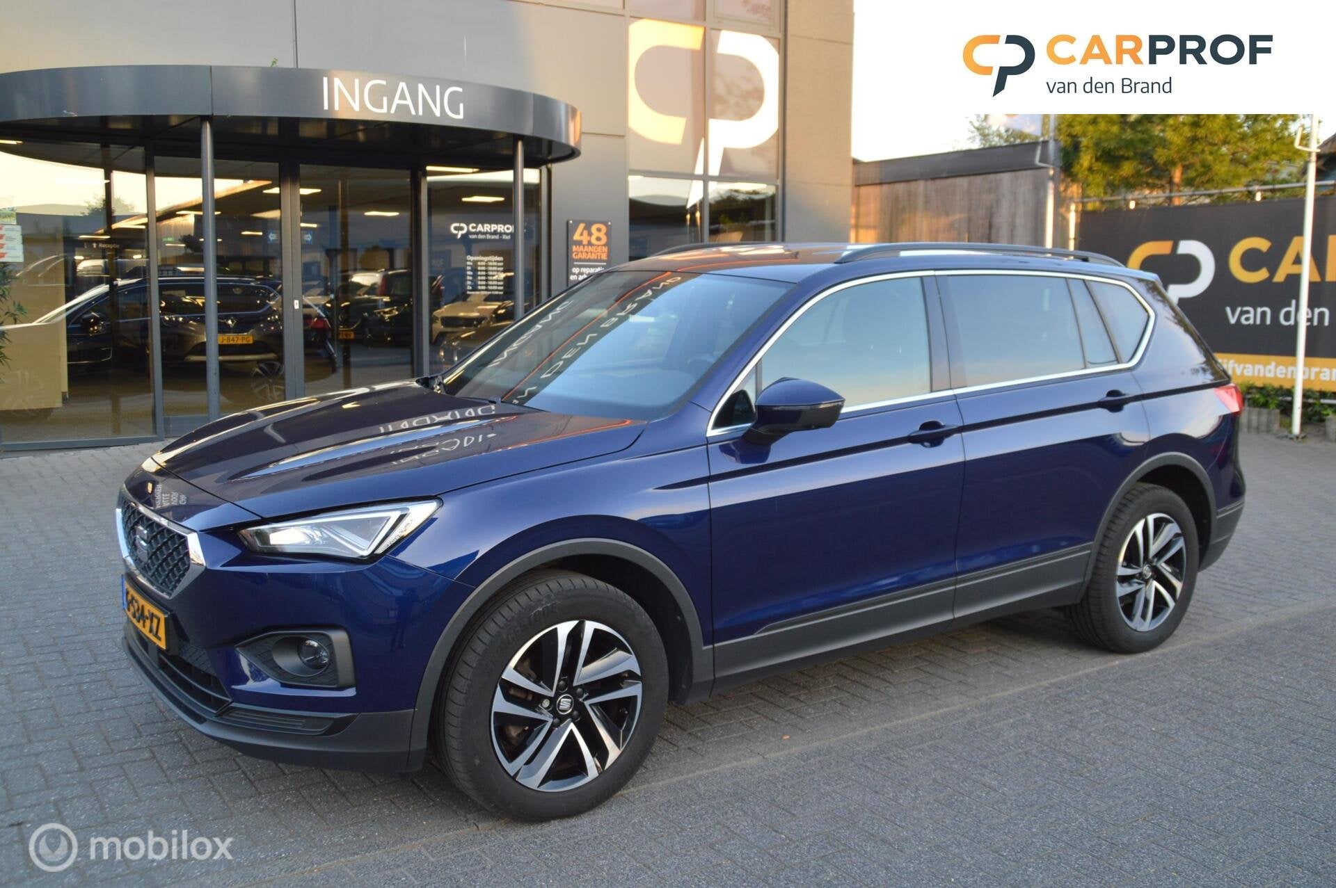Seat Tarraco 1.5 TSI Style Limited Edition 7p., 12 maanden, Euro 6, 4 cilinders, Blauw