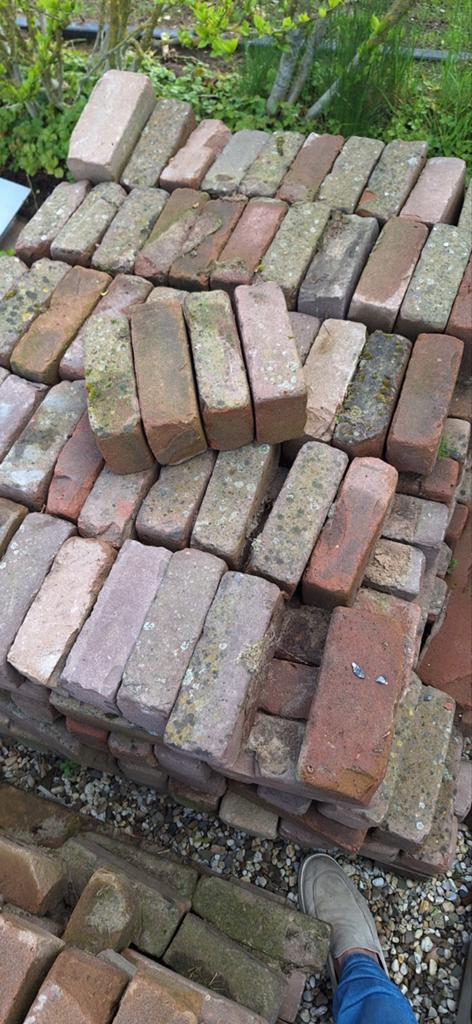 Gebakken dikformaat ruim 25 m², Tuin en Terras, Ophalen, Klinkers