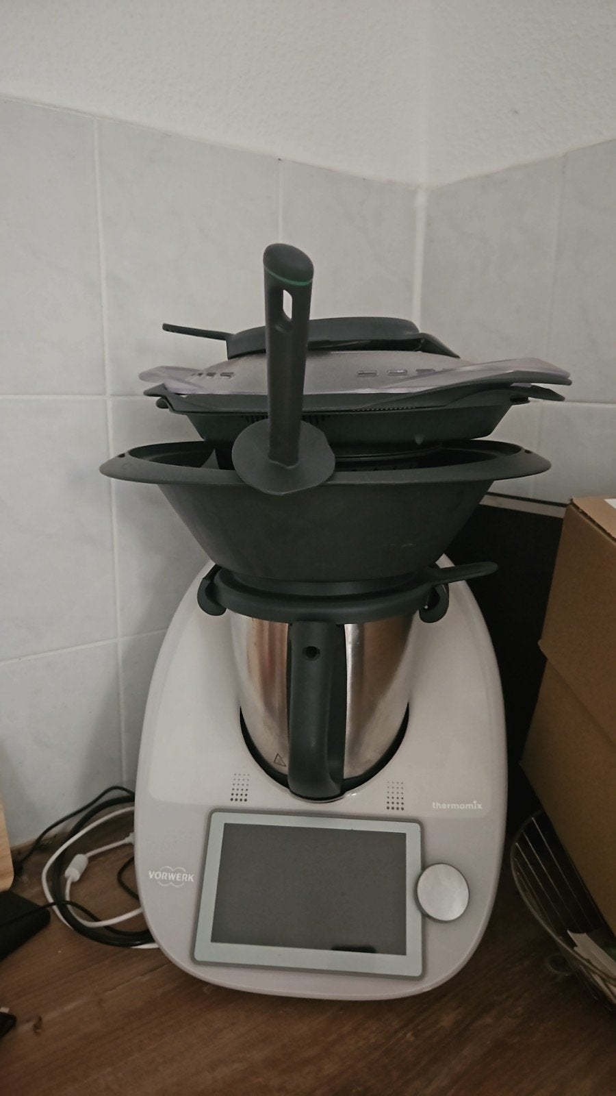 Thermomix TM6 - Zo goed als nieuw, Ophalen, 4 liter of meer, 3 snelheden of meer, Zo goed als nieuw