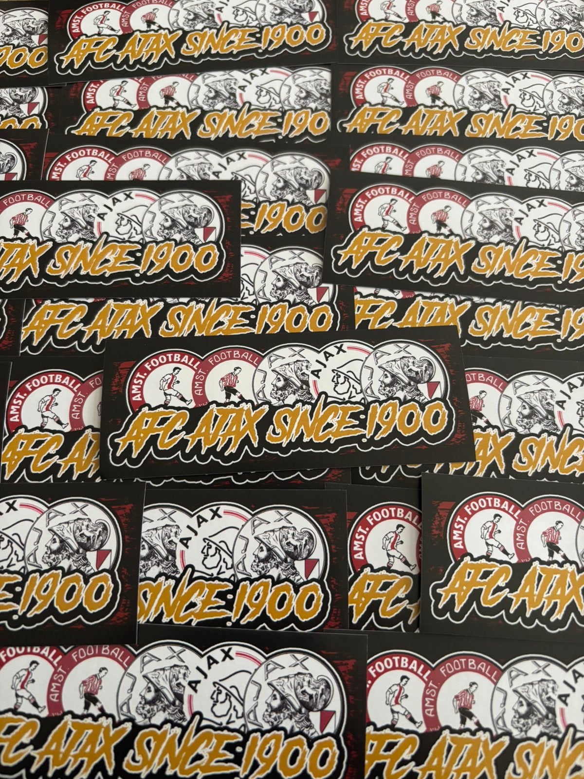 Ajax stickers, Ophalen of Verzenden, Nieuw, Meerdere stickers