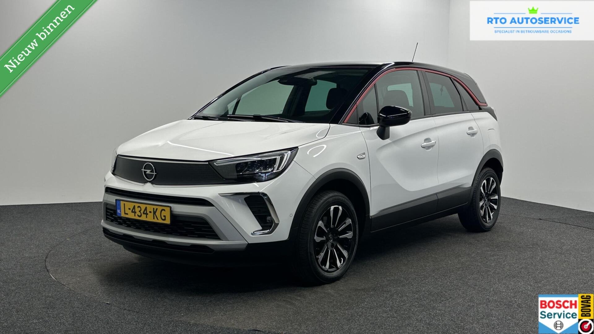 Opel Crossland 1.2 Turbo GS Line|Navi|Airco|Cruise|Camera|Ca, Auto's, Gebruikt, Euro 6, 1199 cc, Met garantie (alle)
