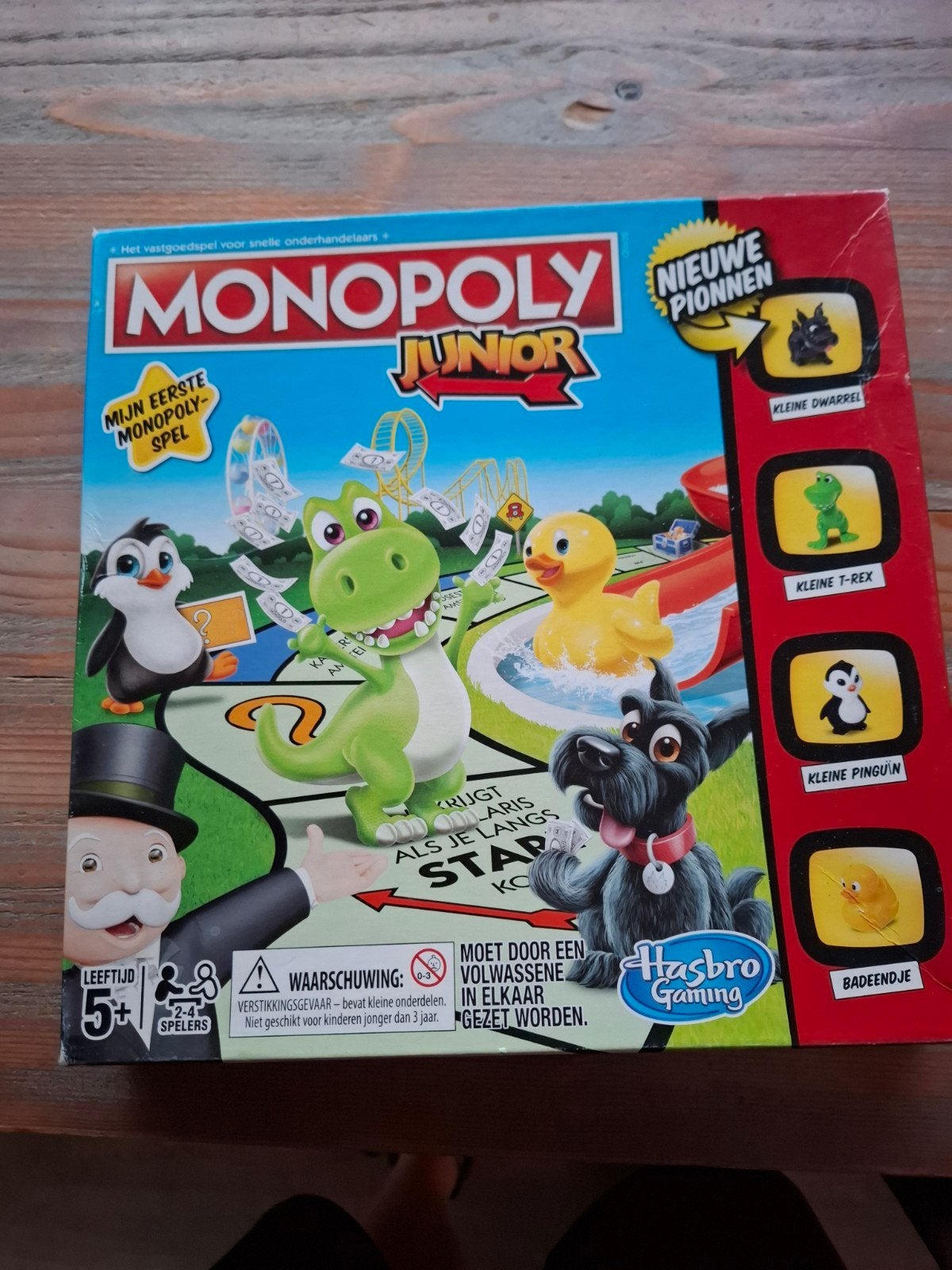 Monopoly Junior - Mijn Eerste Monopoly-spel, Drie of vier spelers, Ophalen, Zo goed als nieuw