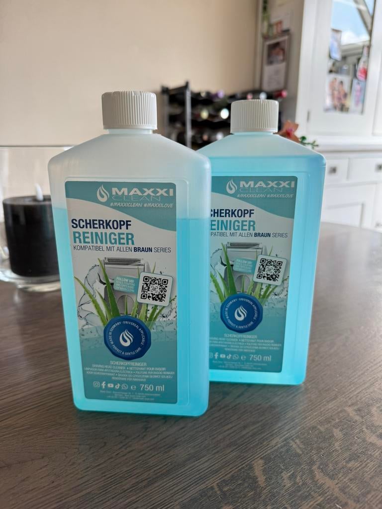 Scheerkop reiniger voor alle braun series, Ophalen, Schoonmaakmiddel