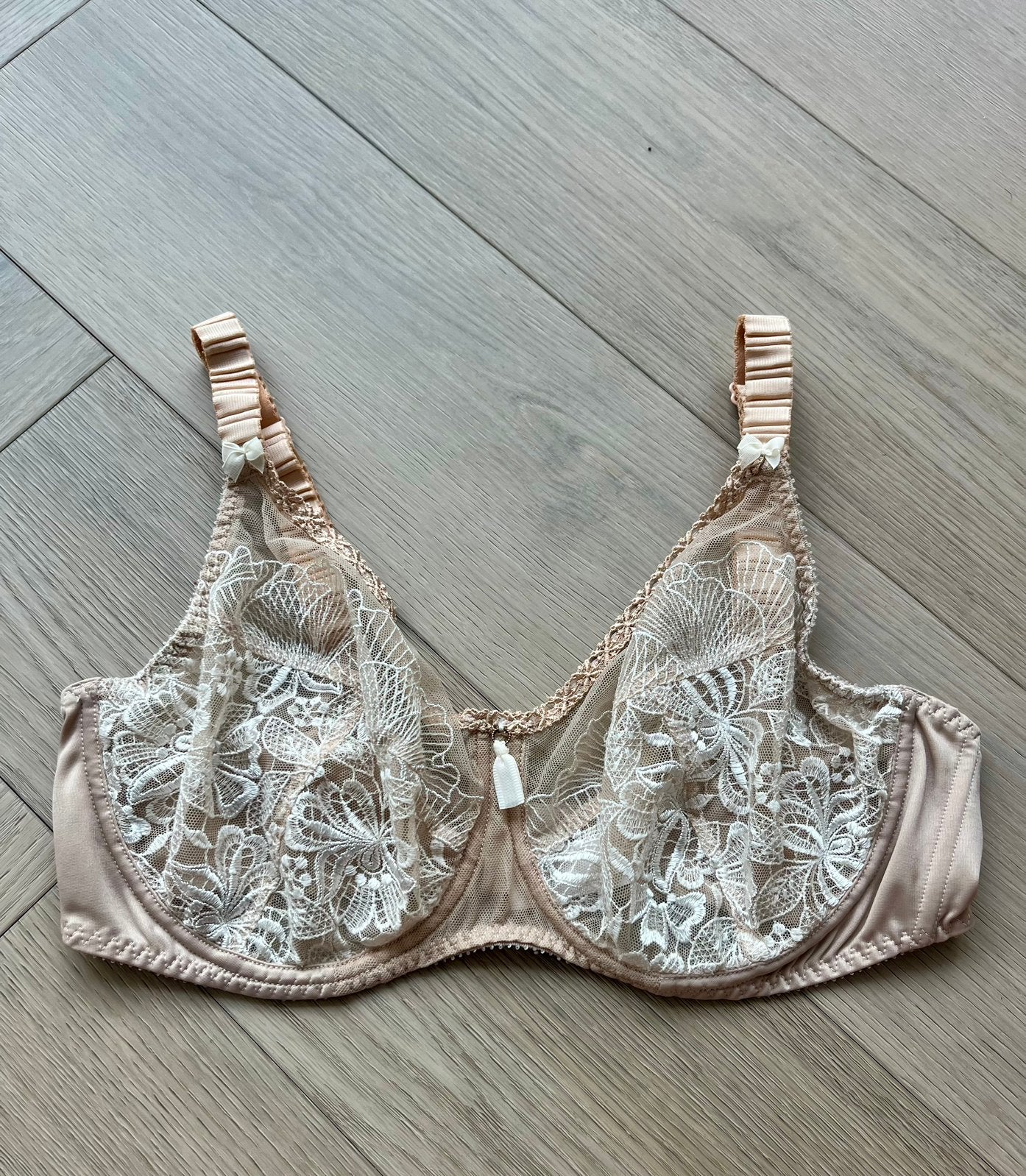 Empreinte 75E Huid Kant FullCup (LEES BESCHRIJVING), Beige, Ophalen of Verzenden, BH