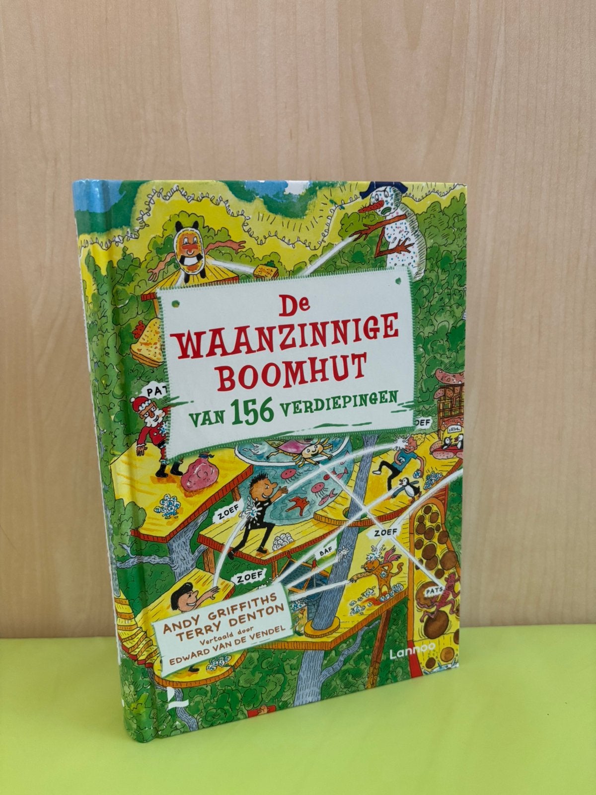 De Waanzinnige Boomhut van 156 verdiepingen, Boeken, Ophalen, Zo goed als nieuw