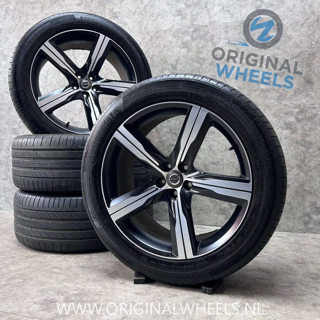 20 inch originele R design velgen + zomerbanden Volvo XC90, Auto-onderdelen, Gebruikt, Banden en Velgen, Ophalen of Verzenden