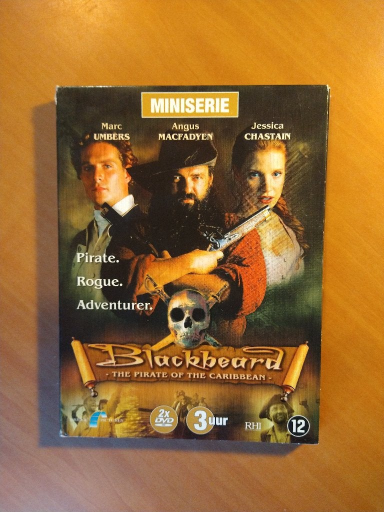2-DVD Box Blackbeard - The Pirate of the Caribbean, Cd's en Dvd's, Vanaf 12 jaar, Ophalen of Verzenden, Zo goed als nieuw