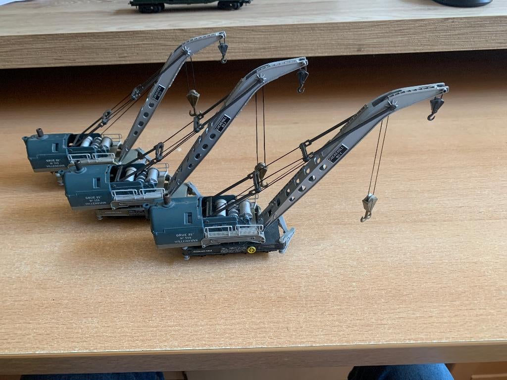Voor de verzamelaar van Vintage  speelgoed  3 stuks kraan, Gebruikt, Gelijkstroom, Wagon, Ophalen