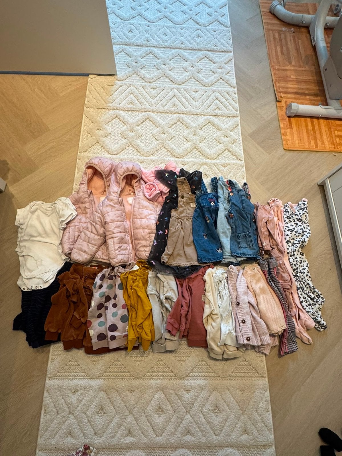 babykleding pakket tweelingmeisjes maat 74 (6-9 mnd), Ophalen of Verzenden, Gebruikt, Meisje, Setje