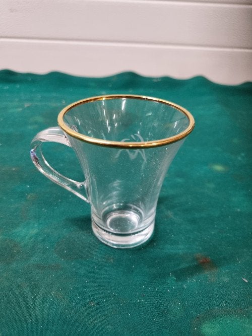 koffie kop lor glas 150ml, Ophalen of Verzenden