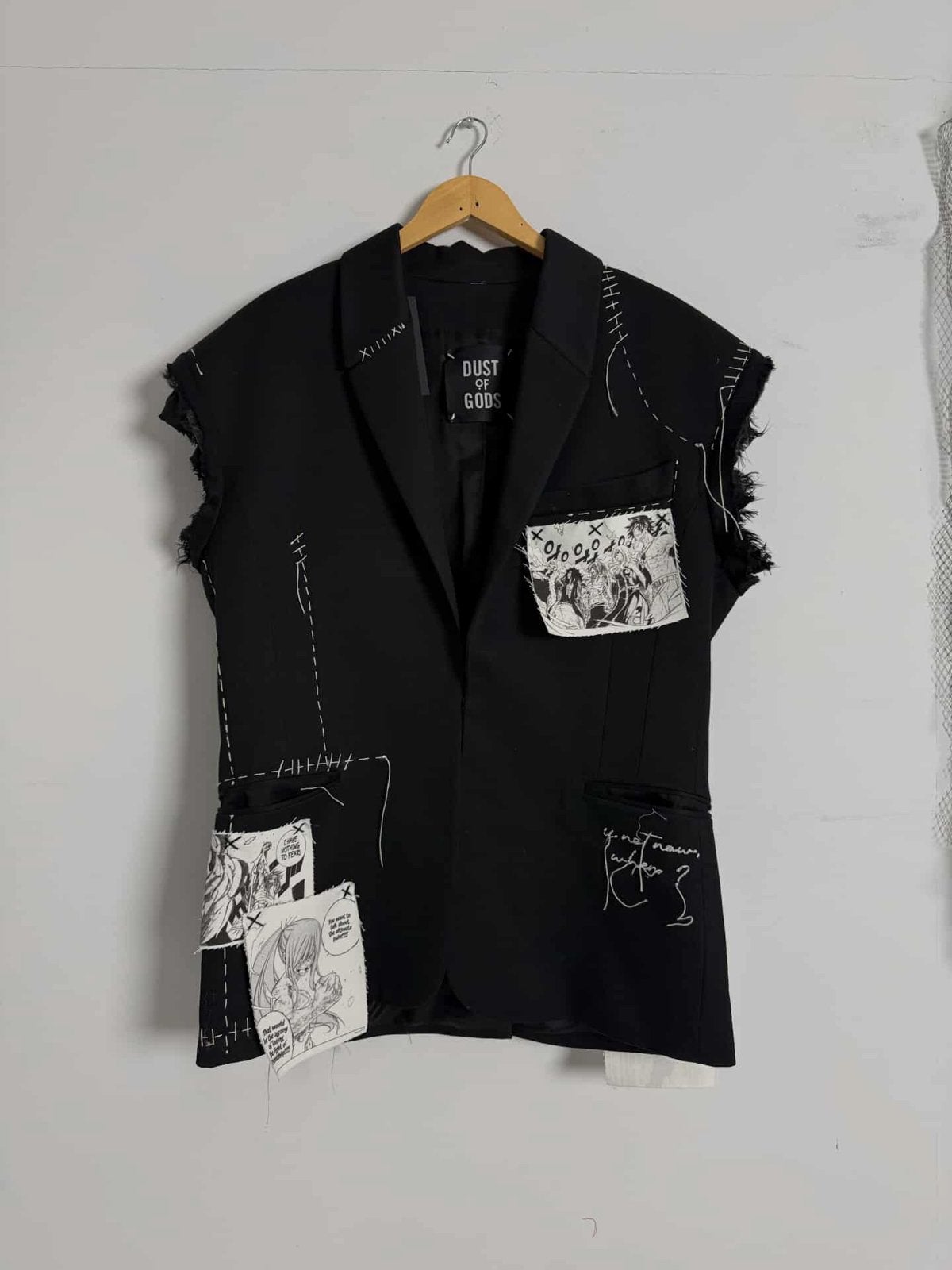 Dust of God x Sergio Melicio 1/1 Fairy Tail Collab Blazer, Kleding | Dames, Ophalen of Verzenden, Nieuw, Zwart, Jasje