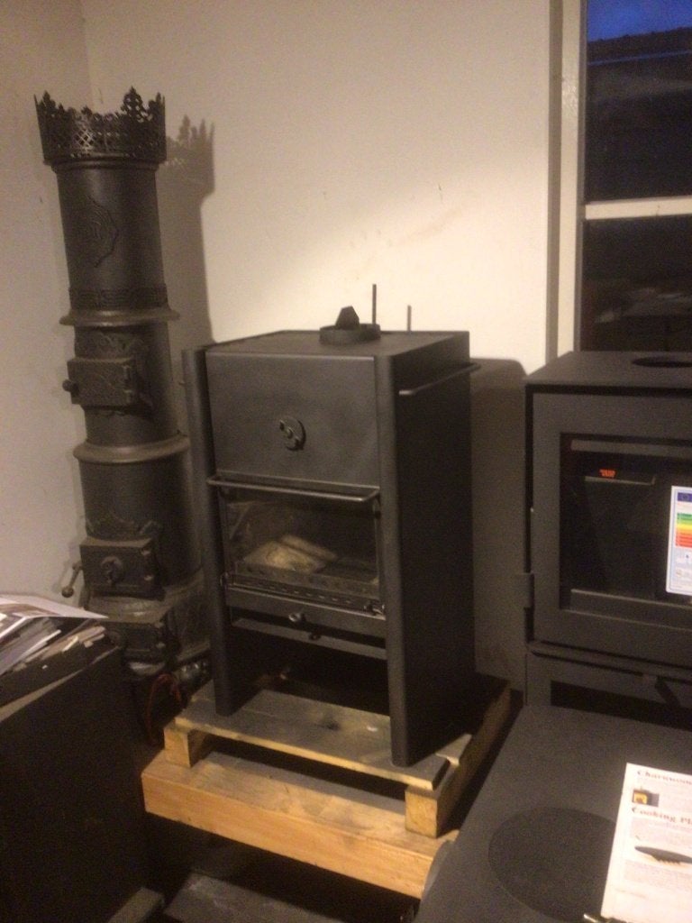 houtkachel harrie leenders hl 4., Huis en Inrichting, Harrie leenders, Gebruikt, Vrijstaand, Hout