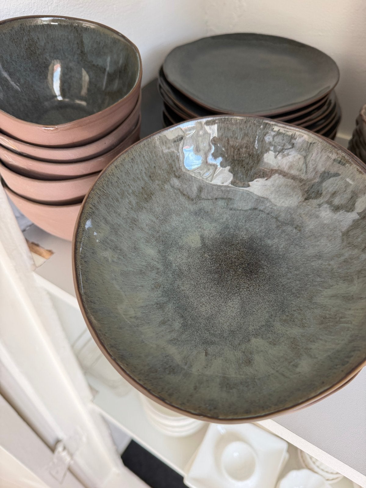 Servies bruin nieuw, Overige merken, Keramiek, Nieuw, Ophalen of Verzenden