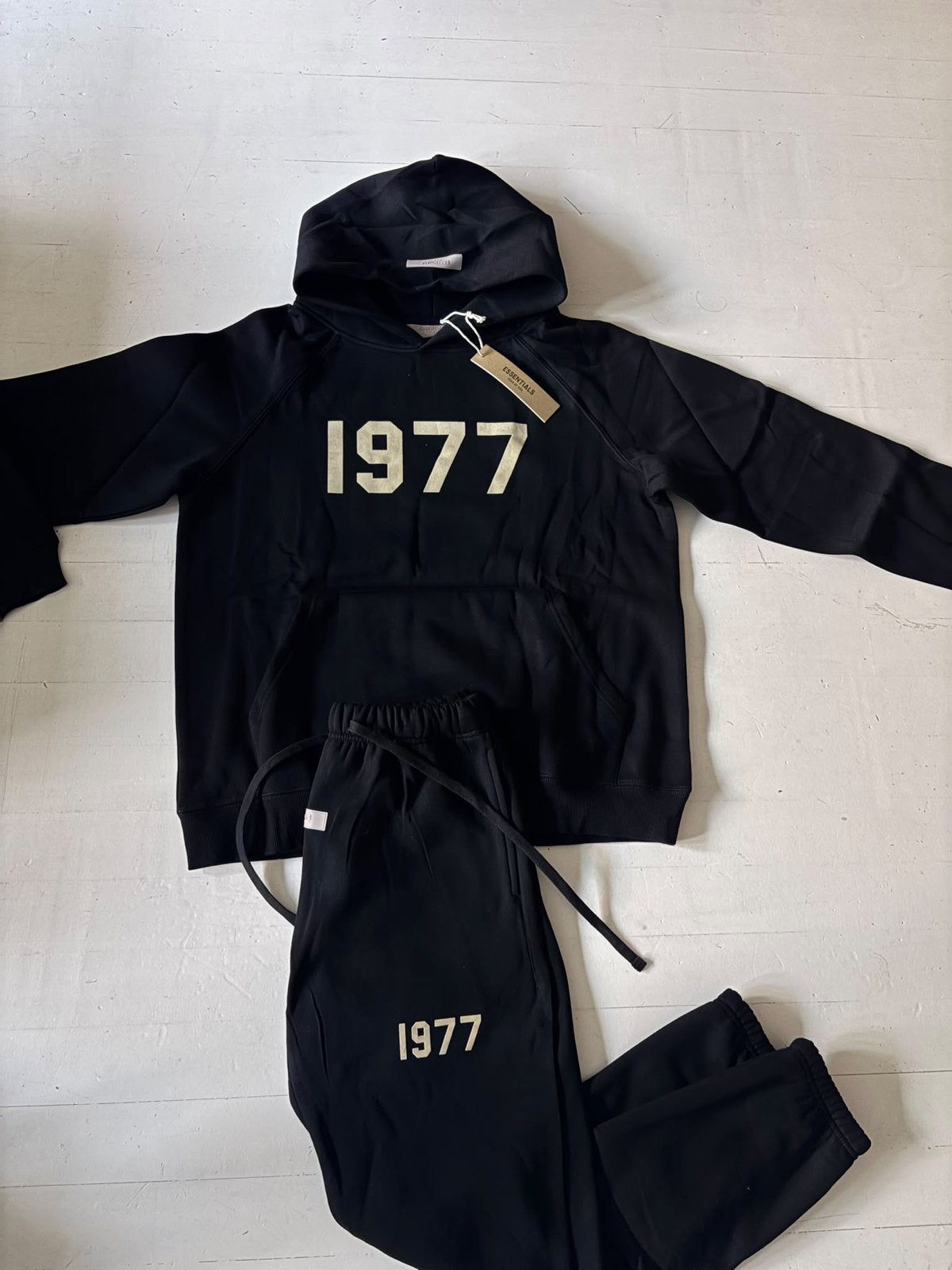 Orignele Essentials Fear of God 1977 pak S tot XXL, Ophalen, Nieuw, Overige maten, Zwart