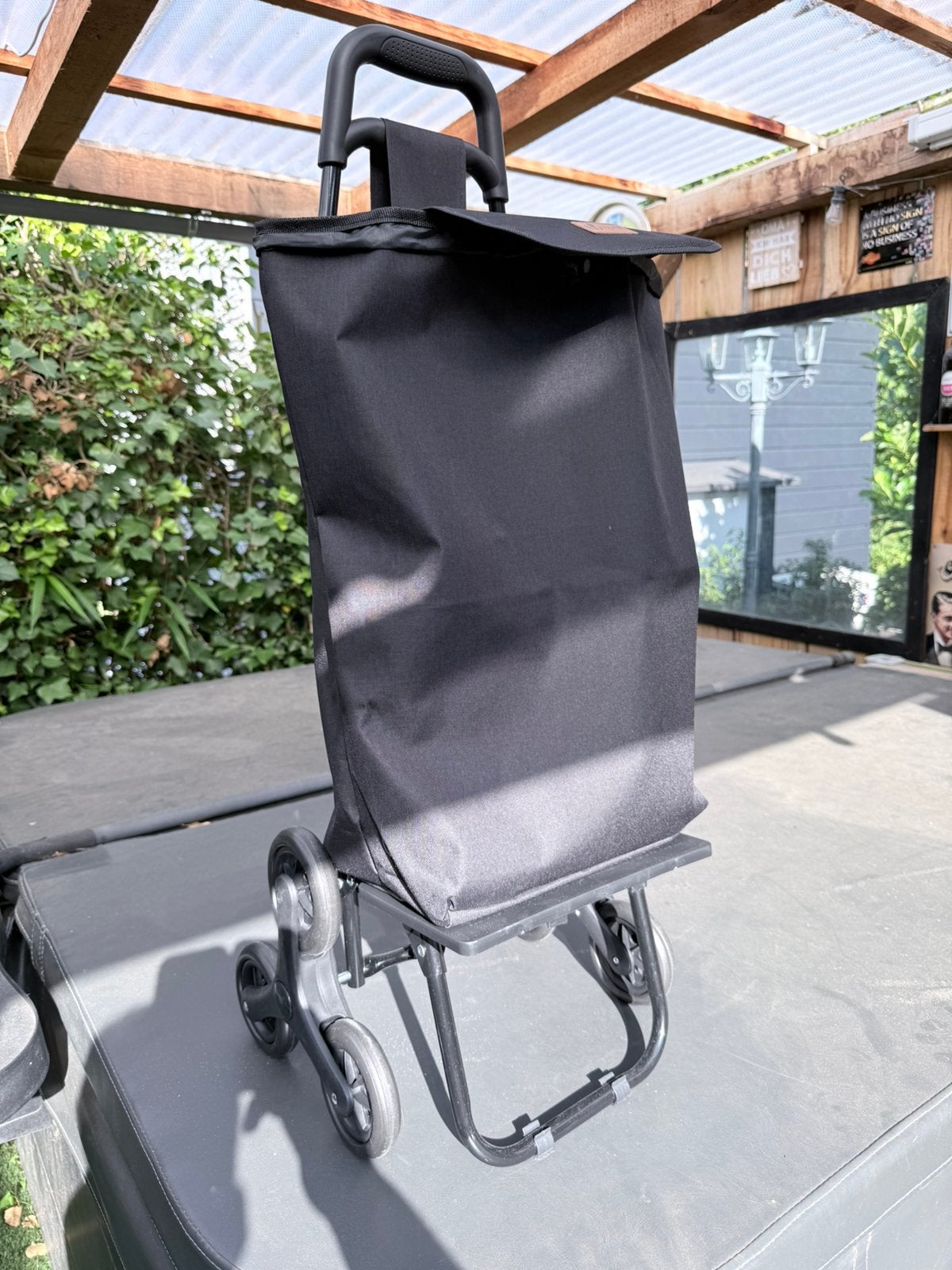 Boodschappen trolley nieuw te koop., Wieltjes, 30 cm of meer, Zwart, Nieuw
