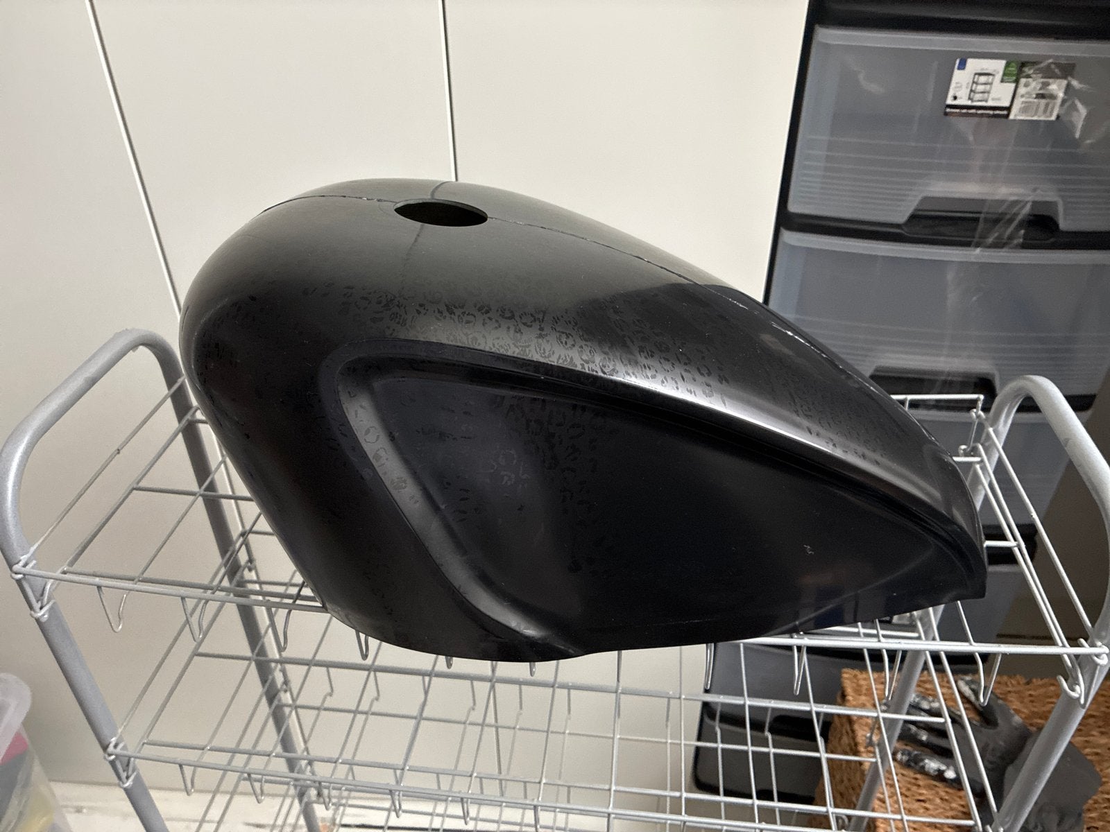 Killer Custom Sportster Gastank Cover 2.1 Gallon Zwart, Ophalen of Verzenden, Nieuw