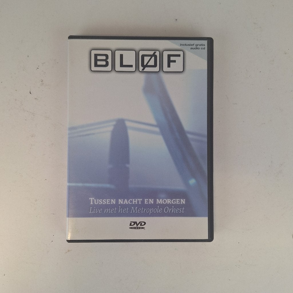 Dvd BLØF, Tussen nacht en morgen, Alle leeftijden, Ophalen of Verzenden, Zo goed als nieuw, Concert