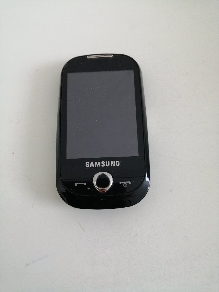 MOET NU WEG!! SAMSUNG CORBY SHINY BLACK MOBILE GSM, Telecommunicatie, Gebruikt, Overige modellen, Verzenden, Zwart