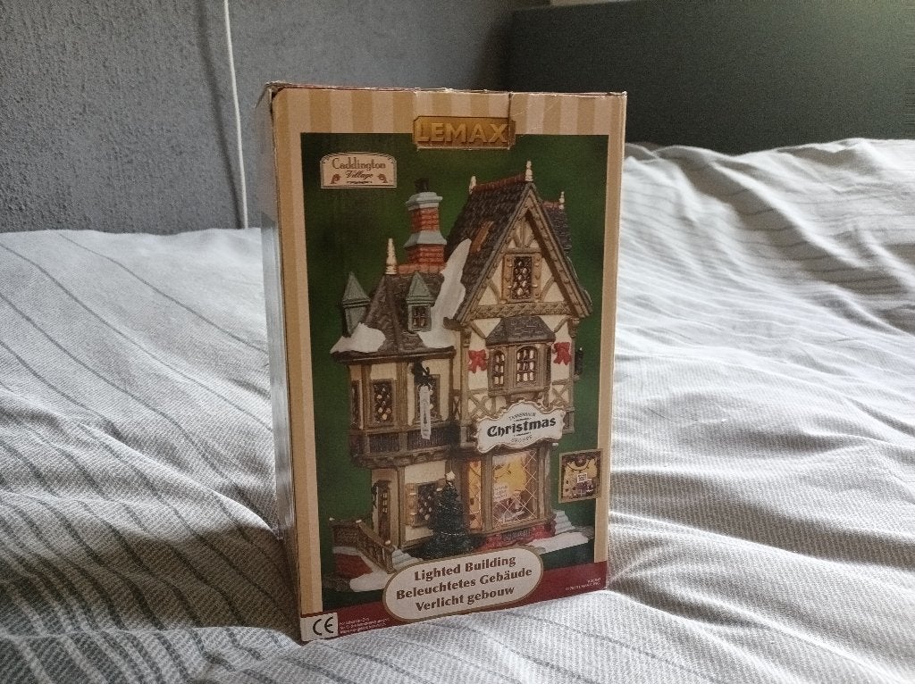 Kersthuisje Christmas shop, Diversen, Kerst, Ophalen, Gebruikt