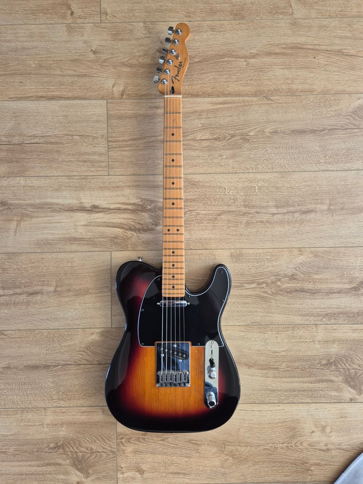 Fender Player Plus Telecaster MIM Noiselss pickups Sunburt, Ophalen, Zo goed als nieuw, Solid body, Fender