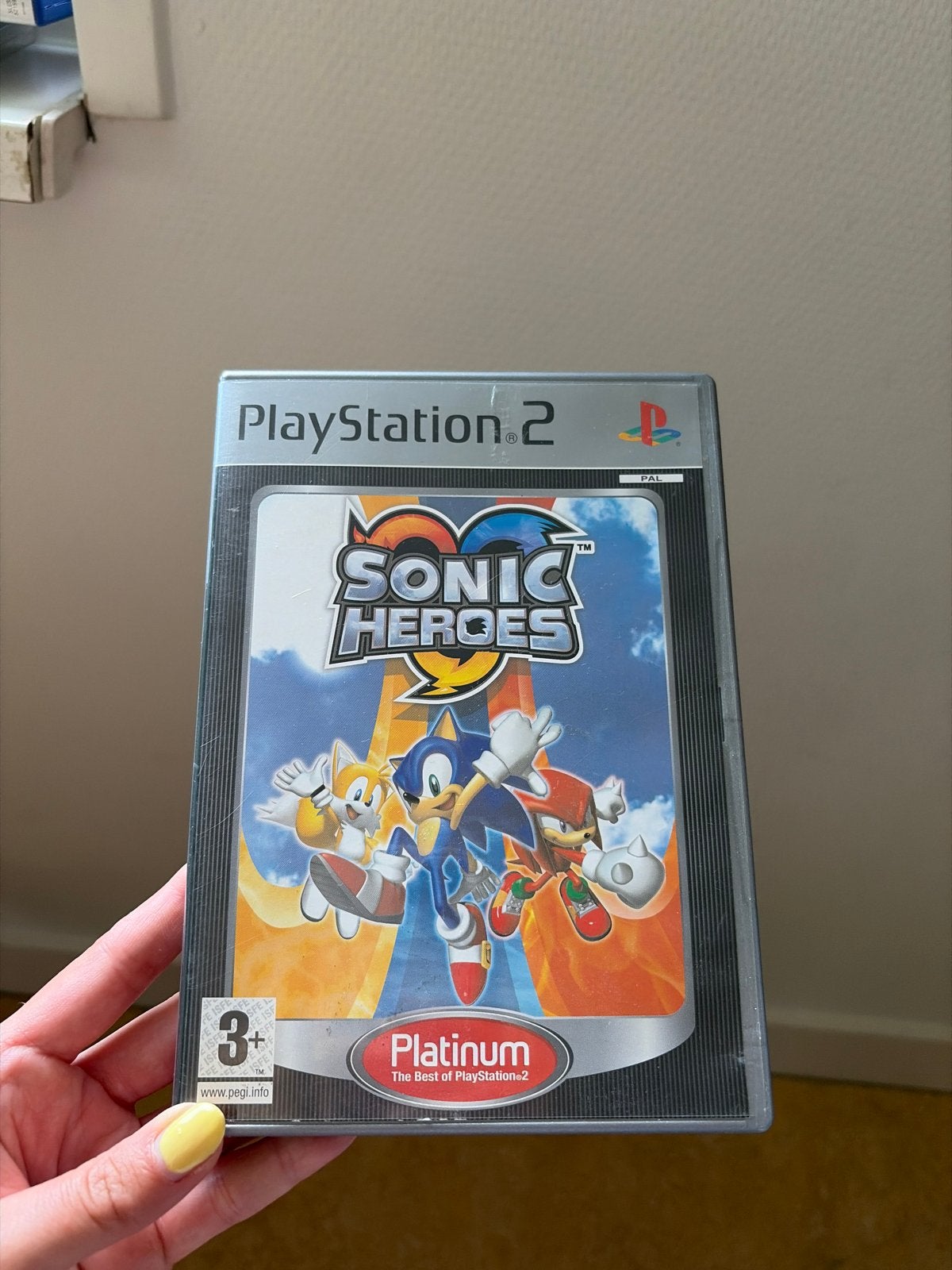 Sonic Heroes Platinum - PlayStation 2 (PS2), 1 speler, Eén computer, Zo goed als nieuw, Vanaf 3 jaar