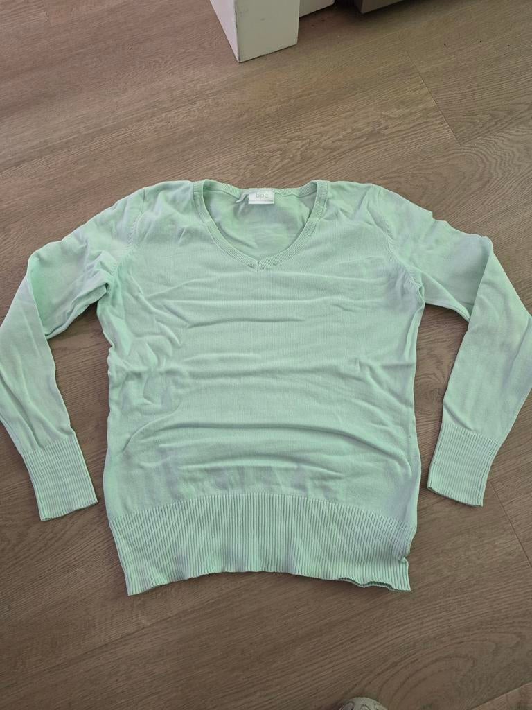 Mintgroene trui maat 40/42, Ophalen of Verzenden, Zo goed als nieuw, Maat 38/40 (M), Groen