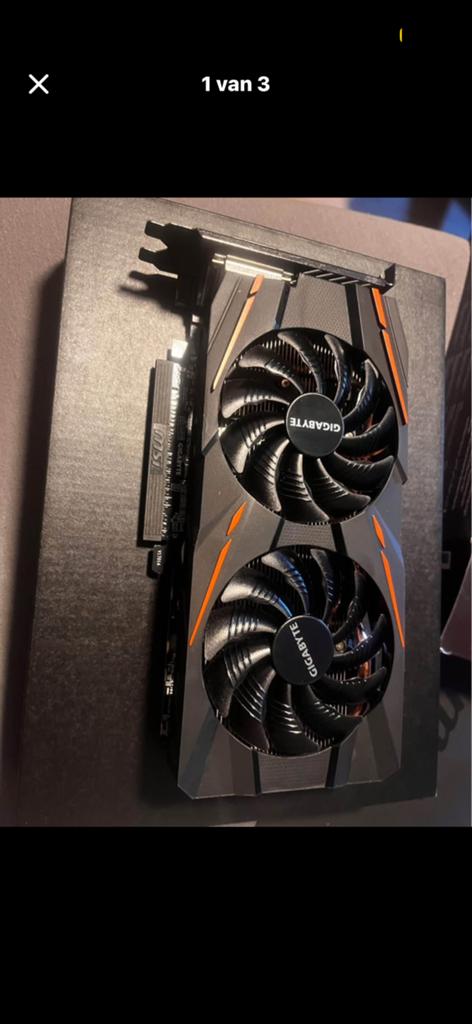 Gigabyte RX 570 4gb, Computers en Software, Videokaarten, Ophalen of Verzenden, Zo goed als nieuw, GDDR5, PCI-Express 3