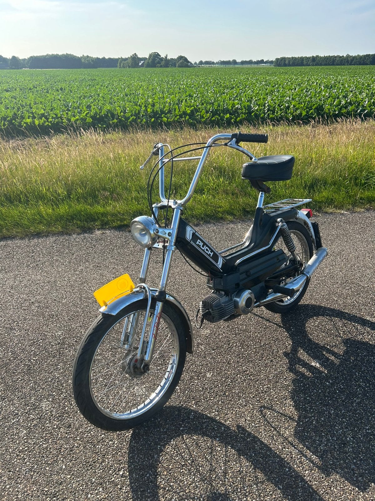 Puch maxi geel kenteken, Ophalen, Gebruikt, Maximaal 45 km/u, Maxi